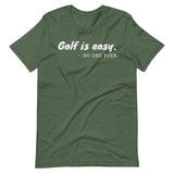 Golf is easy